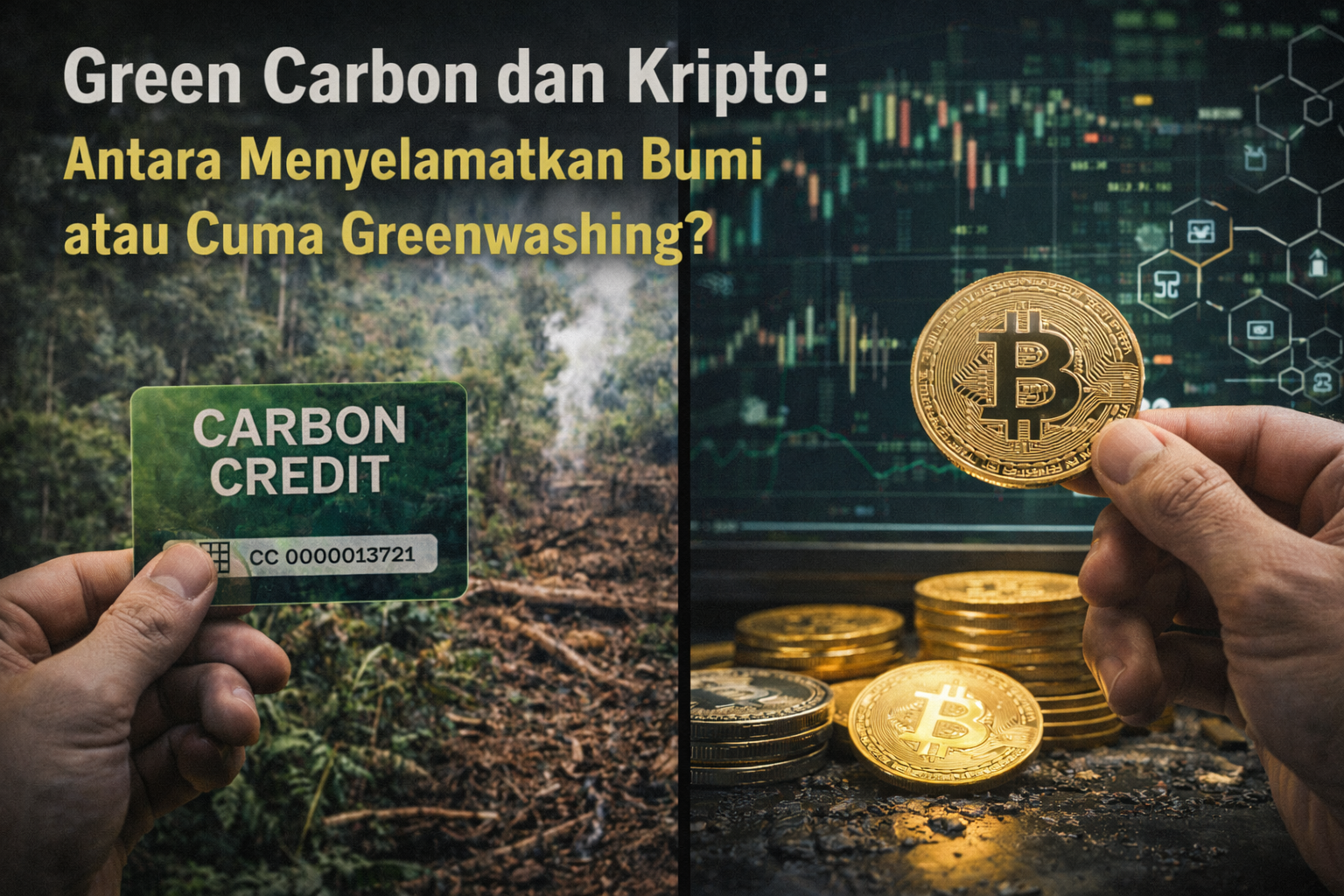 Green Carbon dan Kripto: Antara Menyelamatkan Bumi atau Cuma Greenwashing?